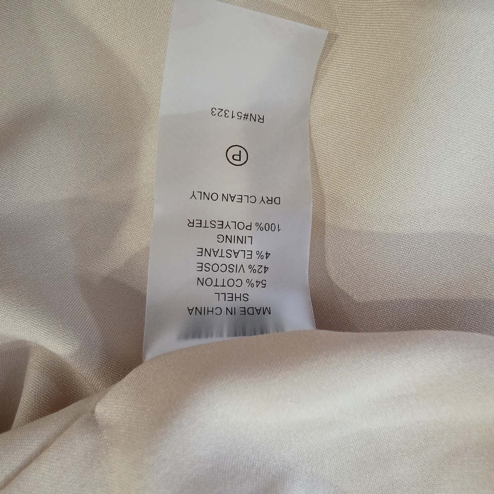 NWT Vince Camuto Tan Trench Coat Jacket Size XS - Picture 8 of 8